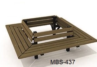 Wooden Bench MBS-437