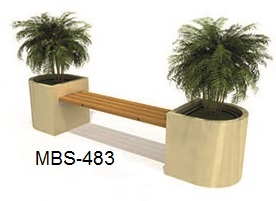 Wooden Bench MBS-483