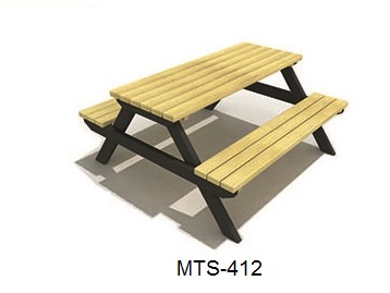 Wooden Picnic Table MTS-412