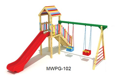 Wooden Playground MWPG-102
