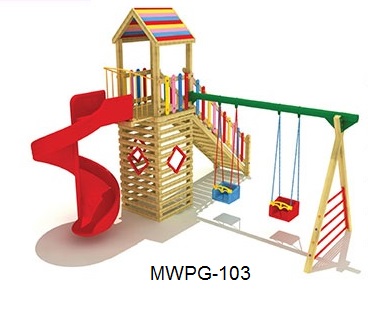 Wooden Playground MWPG-103
