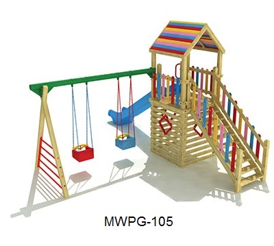 Wooden Playground MWPG-105
