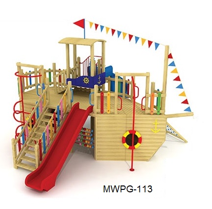 Wooden Playground MWPG-113