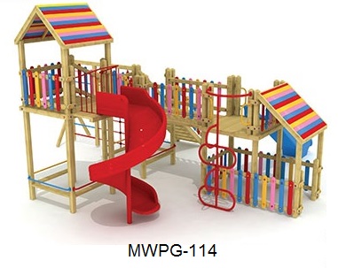 Wooden Playground MWPG-114