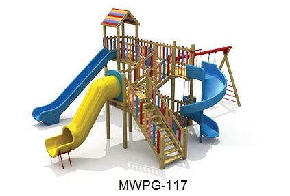 Wooden Playground MWPG-117