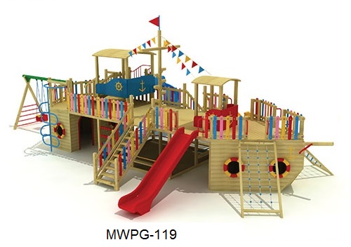 Wooden Playground MWPG-119