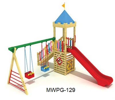 Wooden Playground MWPG-129