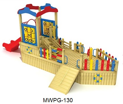 Wooden Playground MWPG-130