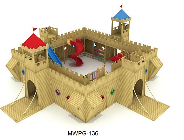 Wooden Playground MWPG-136