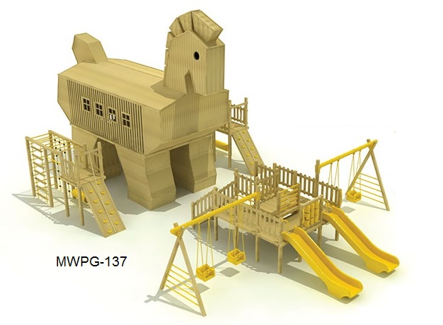 Wooden Playground MWPG-137