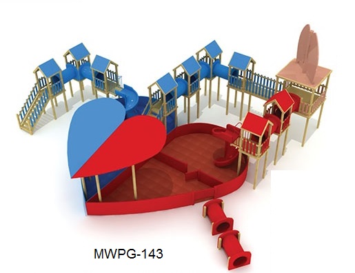 Wooden Playground MWPG-143