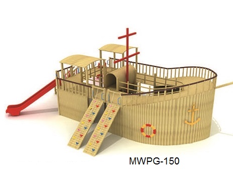 Wooden Playground MWPG-150