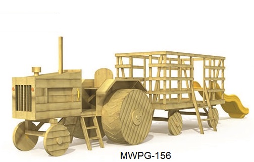 Wooden Playground MWPG-156
