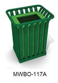 Outdoor Litter Bin MWBO-117