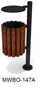 Outdoor Litter Bin MWBO-147