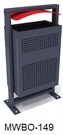 Outdoor Litter Bin MWBO-149