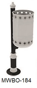 Outdoor Litter Bin MWBO-184