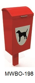 Outdoor Litter Bin MWBO-198
